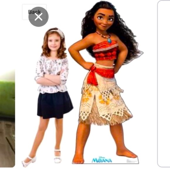 βSOLDβ DISNEY Moana life-sized cardboard cutout